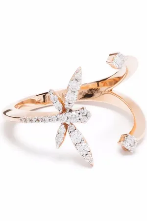 ANAPSARA 18kt Rotgoldring mit Diamanten