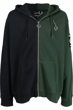 Fred Perry Kapuzenjacke in Colour-Block-Optik