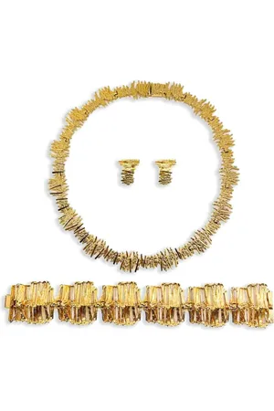 JENNIFER GIBSON JEWELLERY 1960s Modernist Schmuck-Set