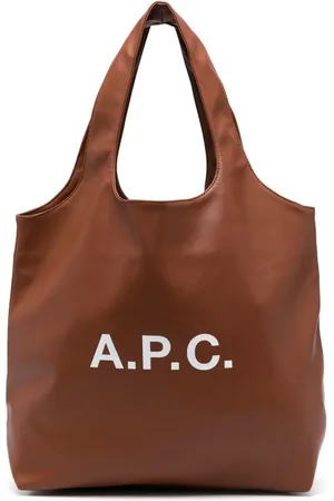 A.P.C. Shopper mit Logo-Print