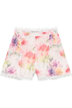 ACTUALEE Shorts mit Blumen-Print