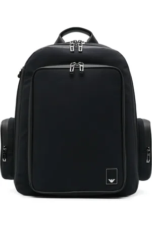 Emporio Armani Rucksack mit Logo-Patch