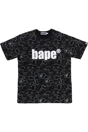 A Bathing Ape T-Shirt mit Camouflage-Print