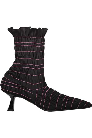 AMY CROOKES Stiefeletten mit Rüschendetail