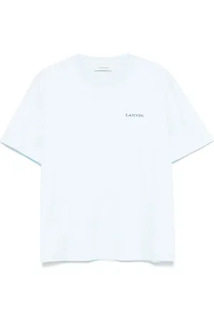 Lanvin T-Shirt mit Logo-Stickerei