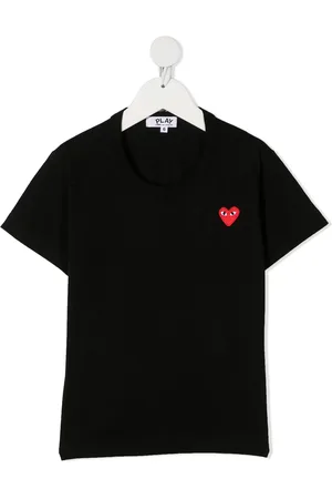 Comme des Garçons T-Shirt mit Herz-Patch