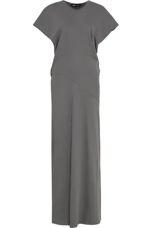 Uma Raquel Davidowicz Midikleid mit kurzen Ärmeln