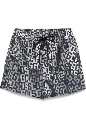 GCDS Badeshorts mit Logo-Print