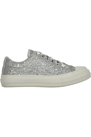 Moschino Sneakers mit Glitter-Optik