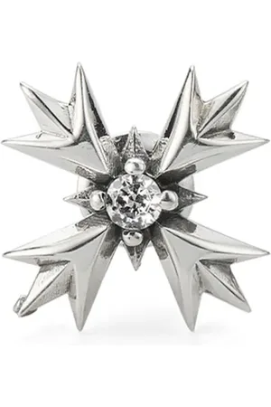 EMANUELE BICOCCHI Crest Ohrring mit Kristallverzierung