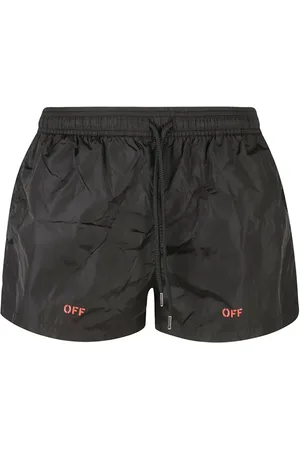 OFF-WHITE Badeshorts mit Logo-Print