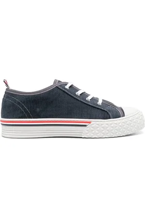 Thom Browne Tartan Tread Collegiate Sneakers