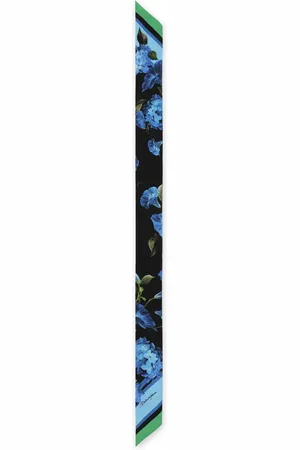 Dolce & Gabbana Seidenschal mit Blumen-Print
