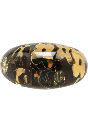LOUIS VUITTON 2000-2024 Inclusion Ring aus Kunstharz mit Kristall