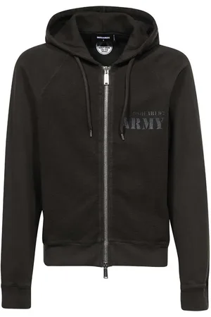 Dsquared2 Kapuzenjacke mit Reißverschluss