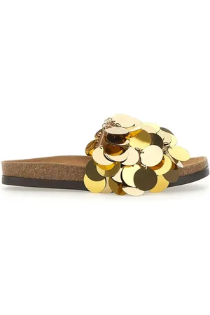 Paco rabanne Pantoletten mit Pailletten