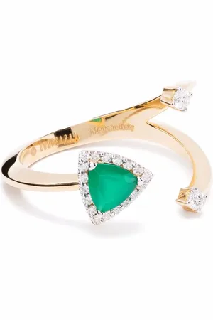 ANAPSARA 18kt Gelbgoldring mit Diamanten
