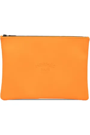 Hermès 2020-2024 große Neobain Clutch aus Neopren