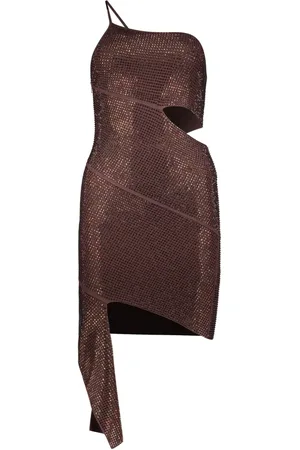 ANDREADAMO Asymmetrisches Minikleid