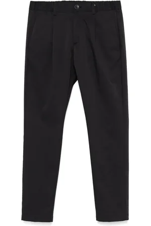 HERNO Tapered-Hose mit Logo-Schild