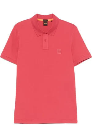 HUGO BOSS Poloshirt mit Logo-Patch