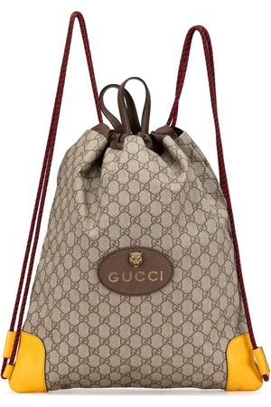Gucci 2000-2015 GG Supreme Animalier Rucksack