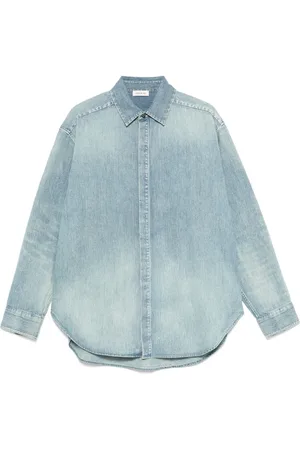 FEAR OF GOD Jeanshemd mit Knopfleiste
