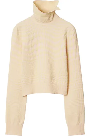 Burberry Pullover mit Hahnentrittmuster