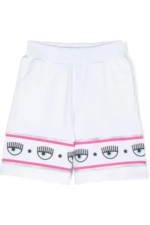 Chiara Ferragni Joggingshorts mit Logo-Streifen