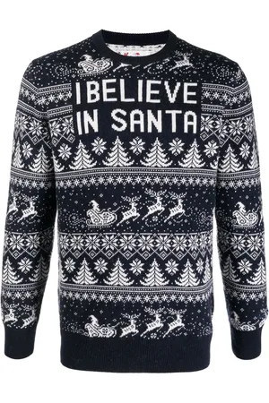 MC2 SAINT BARTH Fein gestrickter Santa Pullover