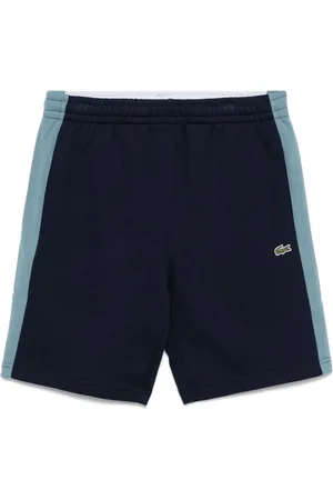 Lacoste Fleece-Shorts in Colour-Block-Optik