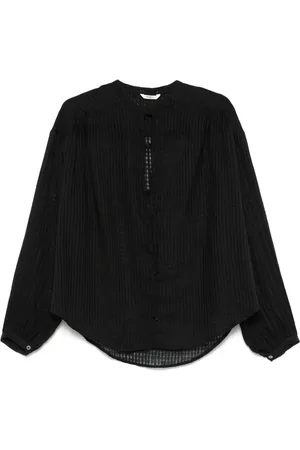 BARENA Bluse mit Mikro-Karo