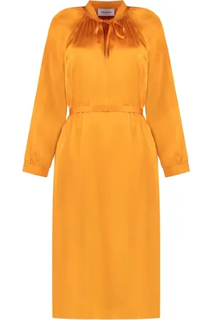 YVES SALOMON Midikleid aus Satin