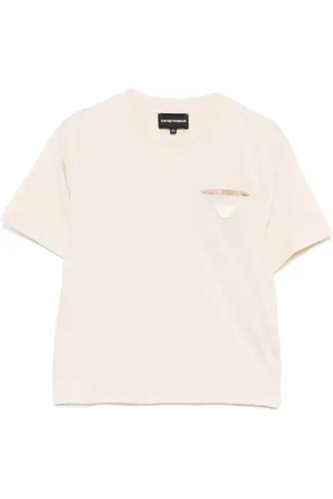 Emporio Armani T-Shirt mit Logo-Patch