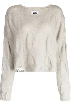 Izzue Pullover mit Zopfmuster