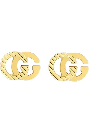 Gucci 18kt Gelbgoldohrringe mit GG