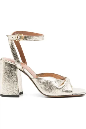 Maje Sandalen im Metallic-Look 85mm
