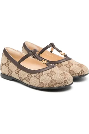 Gucci Ballerinas aus GG Supreme Canvas