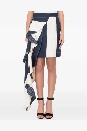 Calvin Klein Gestreifter Minirock