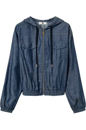 Twin-Set Jeansjacke mit Kapuze