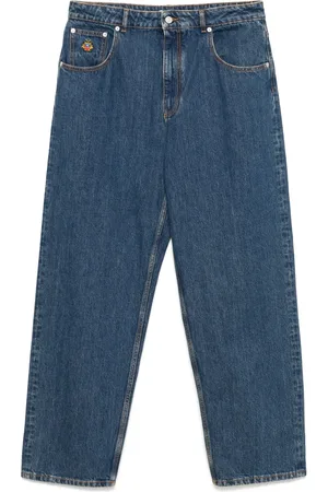 Bally Tapered-Jeans mit Logo-Stickerei