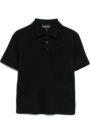 Emporio Armani Poloshirt mit Logo-Patch