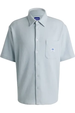 HUGO BOSS Geripptes Hemd