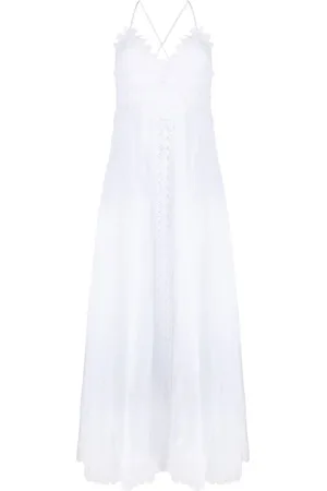 CHARO RUIZ IBIZA Kleid mit V-Ausschnitt