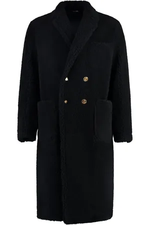 Thom Browne Mantel aus Shearling
