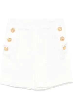 Balmain Shorts mit PB-Monogramm