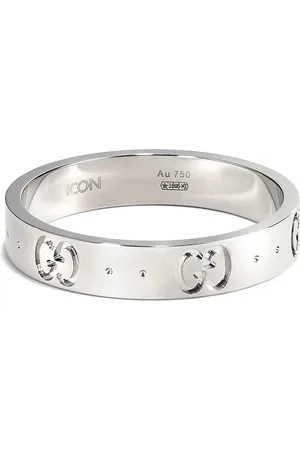 Gucci 18kt Icon Weißgoldring