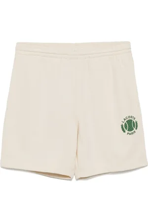 Lacoste Fleece-Shorts mit 3D-Print