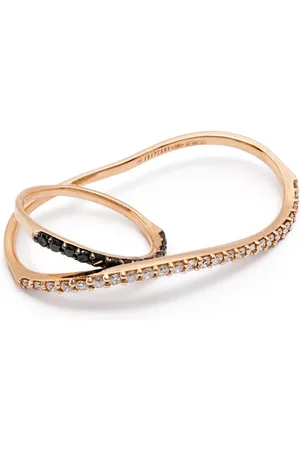 ANAPSARA 18kt Rotgoldring mit Diamanten