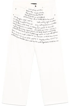 Glass Cypress Bestickte Jeans